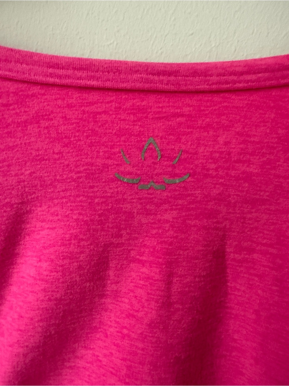 Beyond Yoga Pink and Orange 🍊 Colorblock Long Sleeve Crop Top & Leggings Set - Picture 5 of 7